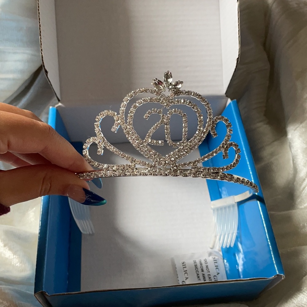 20th birthday tiara